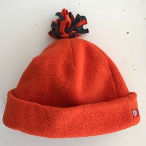 Gymboree kids age 5-7 orange snow hat